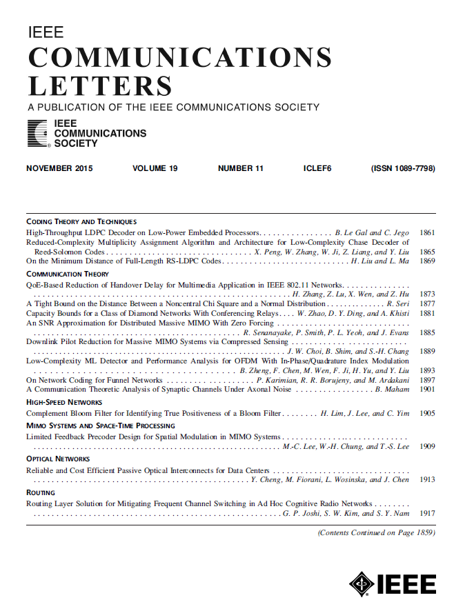 IEEE Communication Letters