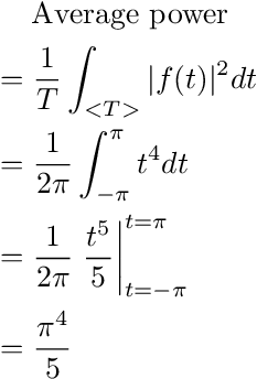 Avg pwr of quad wave traditional