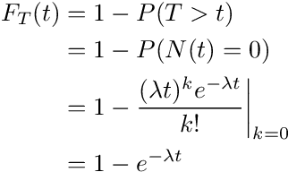 exponential derivation